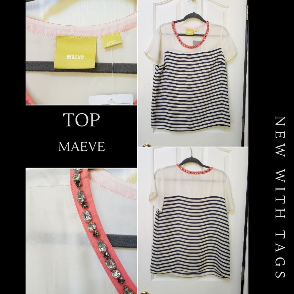 NWT - Maeve Top sz L